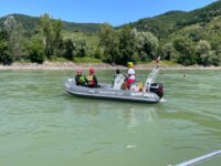 Fließwasserübung in der Wachau
