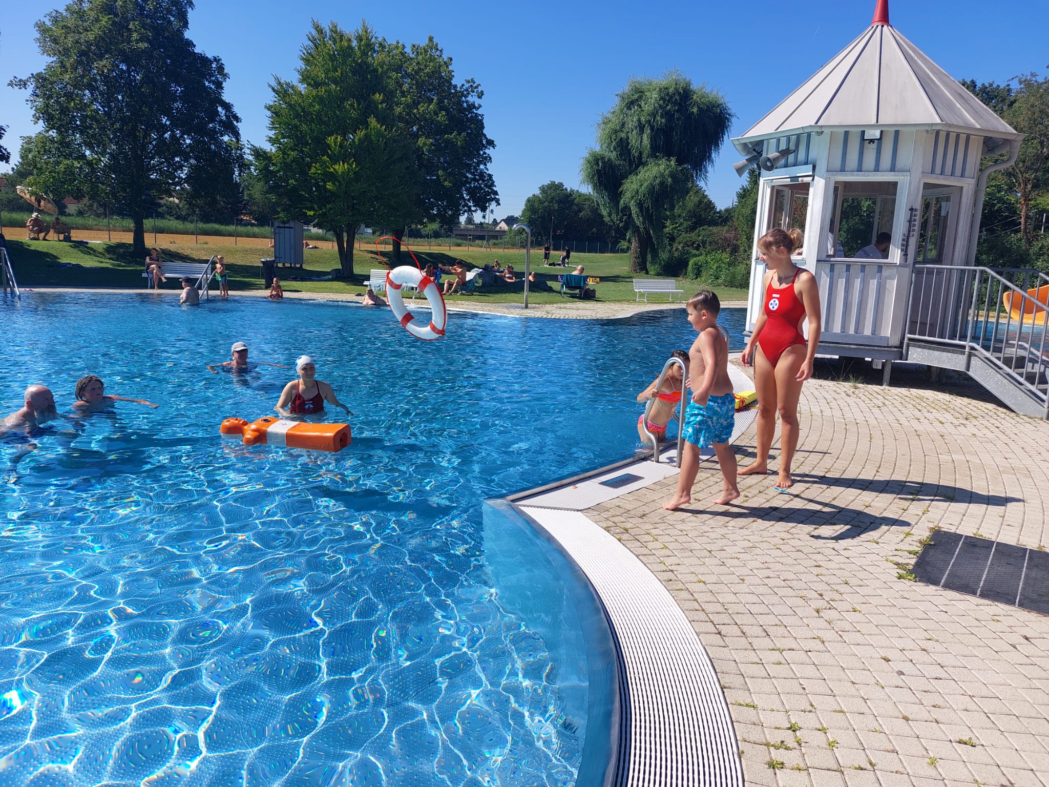 AKY/ÖGJ Bädertour Wolkersdorf Wasserrettung Tulln