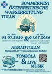 Save the Date – Sommerfest der ÖWR Tulln